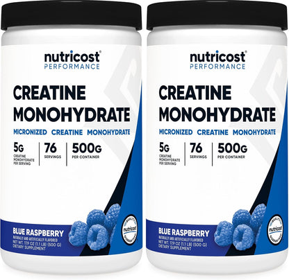 Creatine Monohydrate Micronized Powder 500G, 100 Servings | 5000Mg per Serving (5G), 17.9 Oz