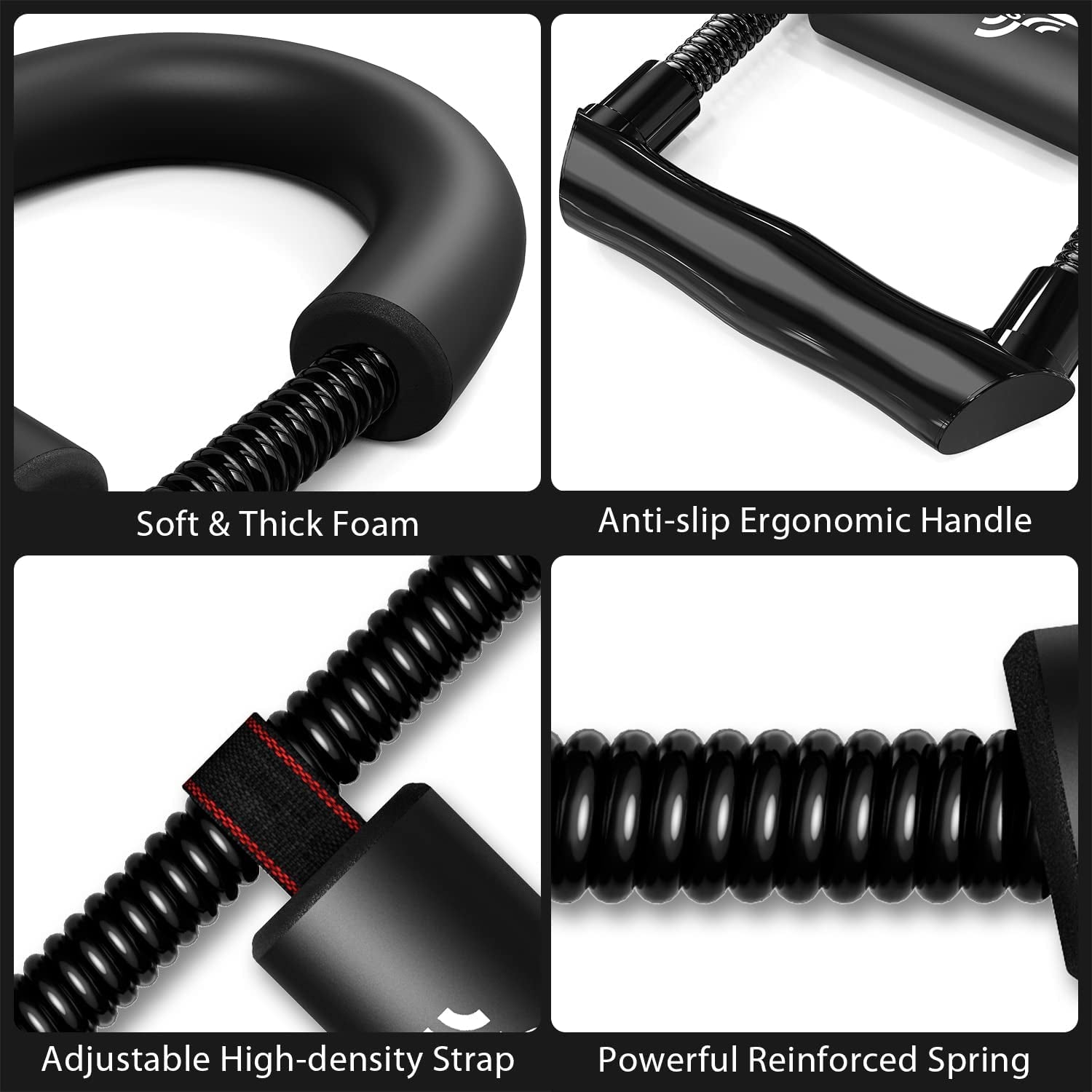 Forearm Strengthener Wrist Exerciser with Adjustable Tension