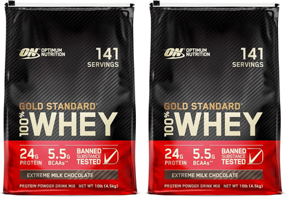 Gold Standard 100% Whey Protein Powder, Vanilla Ice Cream, 2 Pound (Packaging May Vary)