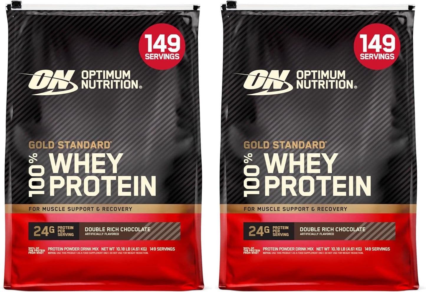 Gold Standard 100% Whey Protein Powder, Vanilla Ice Cream, 2 Pound (Packaging May Vary)