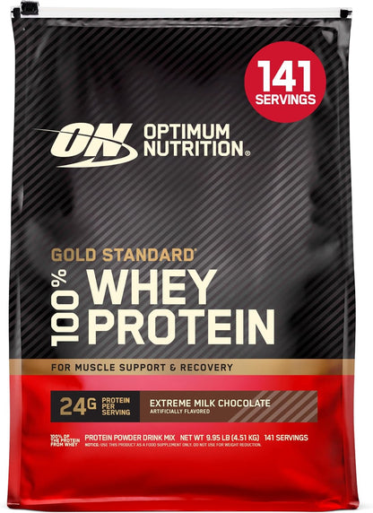 Gold Standard 100% Whey Protein Powder, Vanilla Ice Cream, 2 Pound (Packaging May Vary)