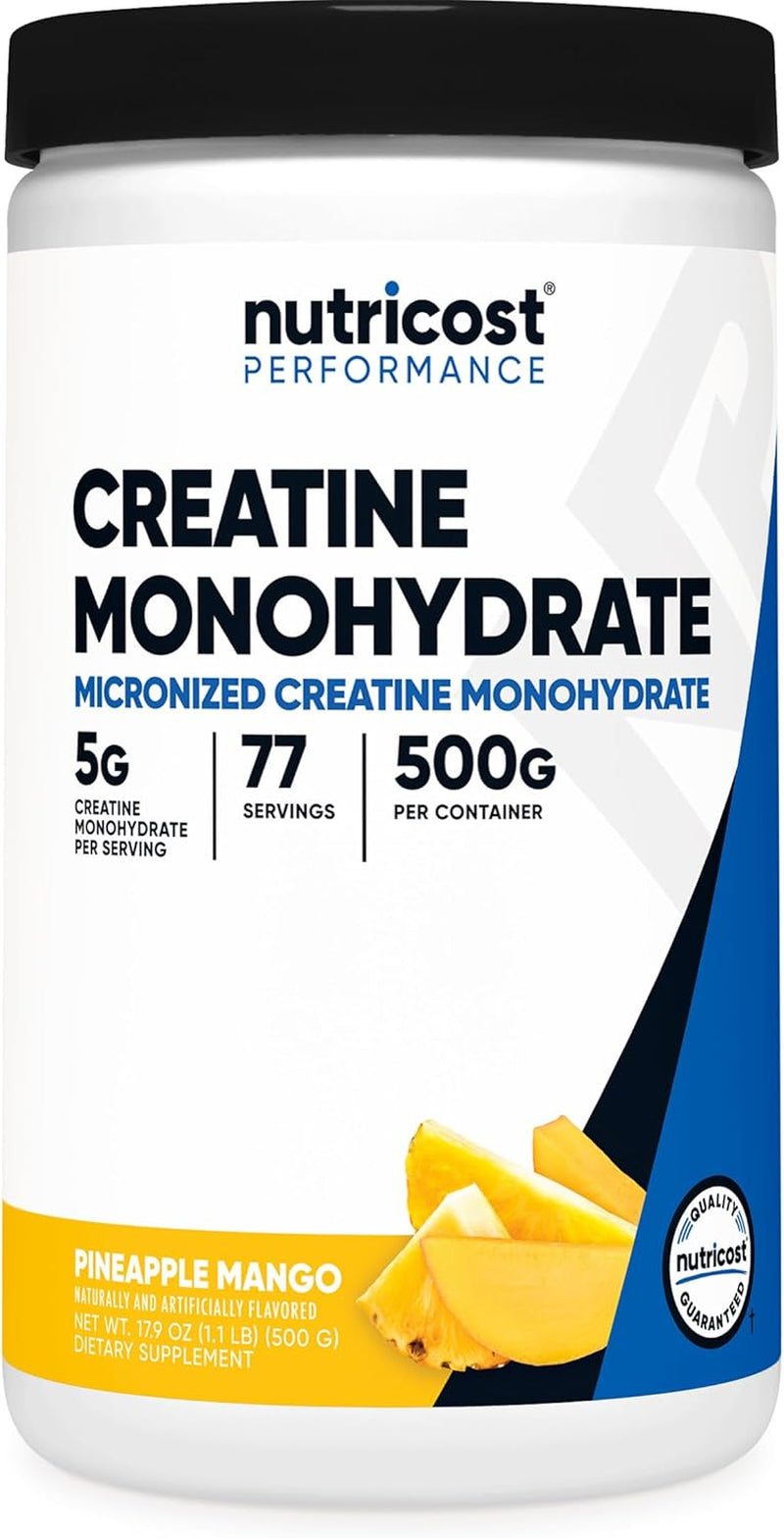Creatine Monohydrate Micronized Powder 500G, 100 Servings | 5000Mg per Serving (5G), 17.9 Oz