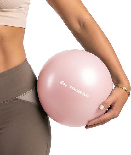Yoga Ball for Exercise, Pilates, Core & Balance Training, Stability Ball for Pregnancy & Birthing Prep, Physical Therapy, Daily Stretching, Office Chair for Active Sitting, Quick Pump Included