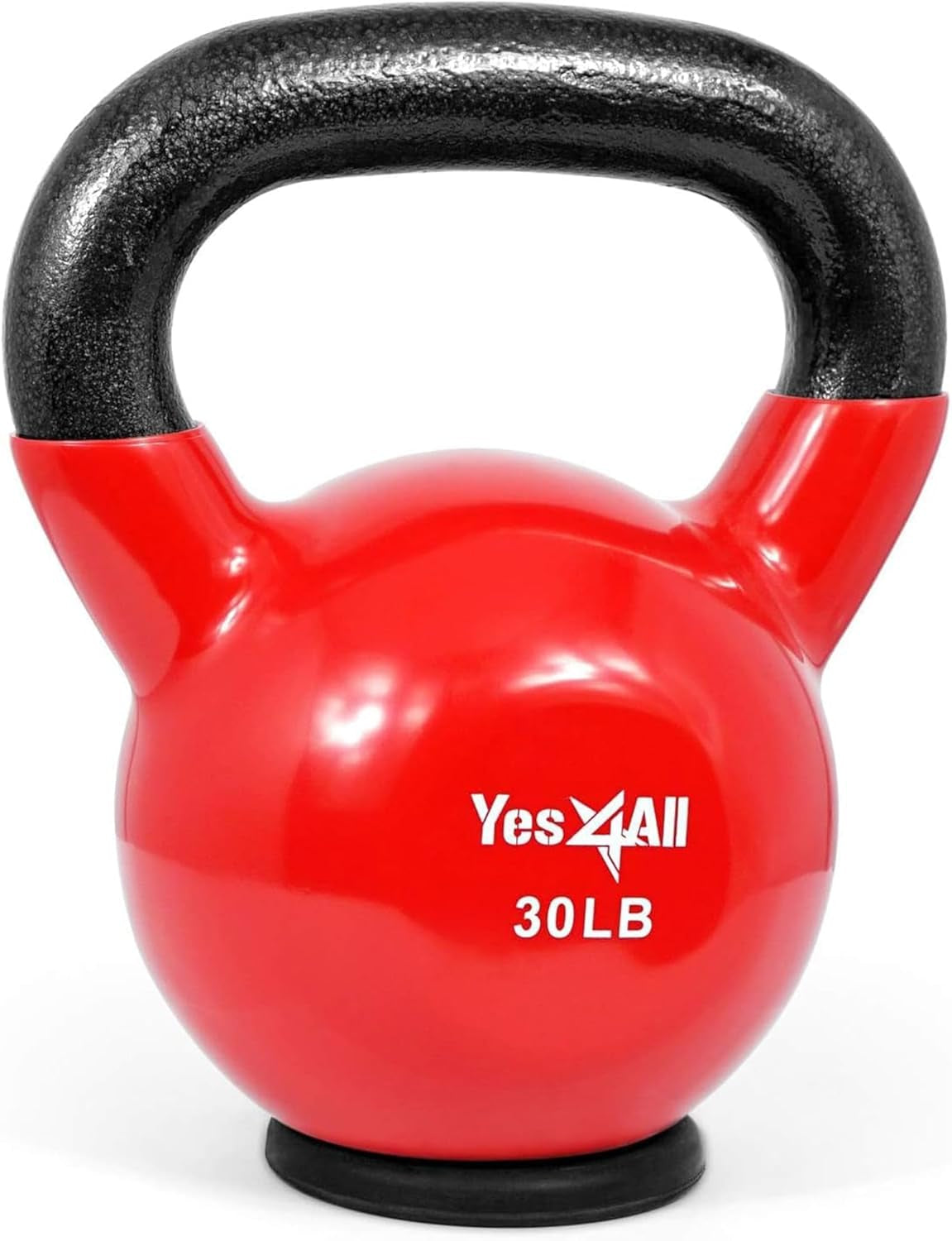 Kettlebells Rubber Base, Kettlebell Set for Women, Strength Training Kettlebells Weights (10-65 Lbs)