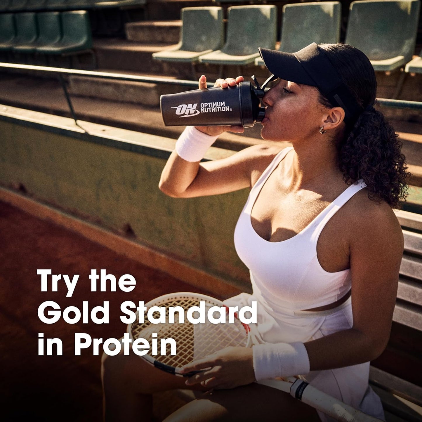 Gold Standard 100% Whey Protein Powder, Vanilla Ice Cream, 2 Pound (Packaging May Vary)