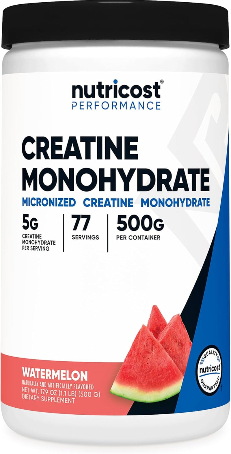 Creatine Monohydrate Micronized Powder 500G, 100 Servings | 5000Mg per Serving (5G), 17.9 Oz