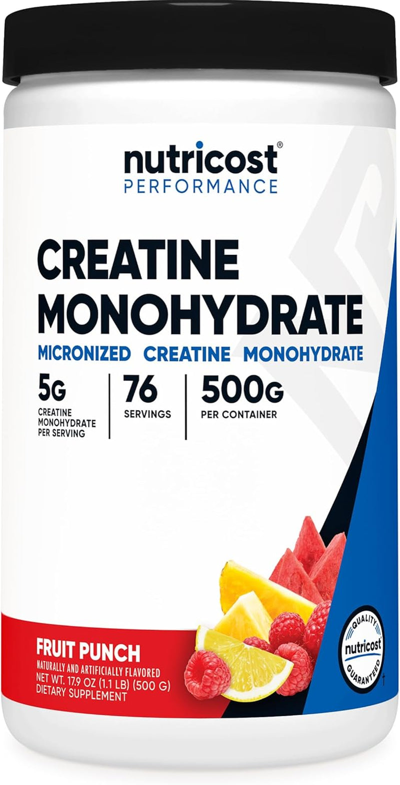 Creatine Monohydrate Micronized Powder 500G, 100 Servings | 5000Mg per Serving (5G), 17.9 Oz