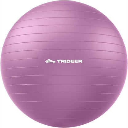Yoga Ball for Exercise, Pilates, Core & Balance Training, Stability Ball for Pregnancy & Birthing Prep, Physical Therapy, Daily Stretching, Office Chair for Active Sitting, Quick Pump Included