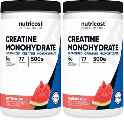 Creatine Monohydrate Micronized Powder 500G, 100 Servings | 5000Mg per Serving (5G), 17.9 Oz