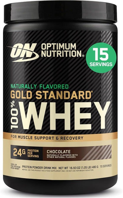 Gold Standard 100% Whey Protein Powder, Vanilla Ice Cream, 2 Pound (Packaging May Vary)