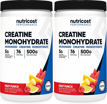 Creatine Monohydrate Micronized Powder 500G, 100 Servings | 5000Mg per Serving (5G), 17.9 Oz