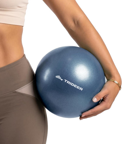 Yoga Ball for Exercise, Pilates, Core & Balance Training, Stability Ball for Pregnancy & Birthing Prep, Physical Therapy, Daily Stretching, Office Chair for Active Sitting, Quick Pump Included